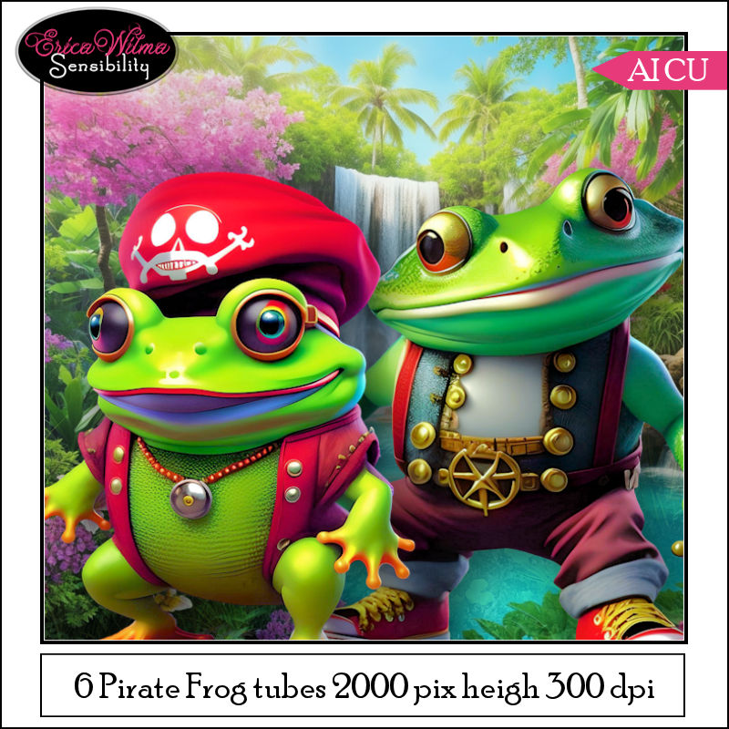 (image for) EW AI Pirate Frog 2023